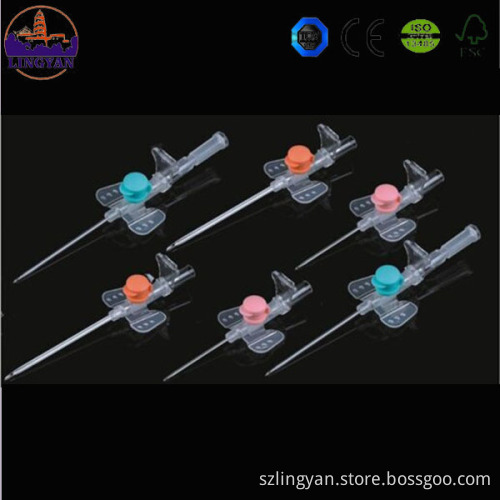 disposable medical use injection port type jelco IV catheters